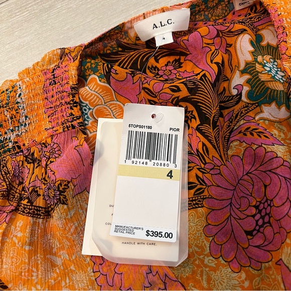 NWT A.L.C. Wrap Top - Picture 5 of 6